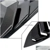 Achterruit Kwart Side Vent Lamellen Scoop Er Voor Honda Civic 10Th Auto-Styling Onderdelen Pqy-Wls03/04 drop Levering