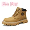 Men Boots Fashion Classic Ankle 26 Leather 2024 High Quality Outdoor Casual Shoes All-match Winter Plush Snow 944 704