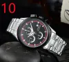 2023 جودة عالية الرجال الساعات الفاخرة Six Stitches Series All Dials Works Mens Quartz Watch Top Fuster Grade Clock Round Fashion Gift Goys Hand Style EP