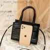 Cross Body Mini Square Bag Fashion Messenger Portfel Torebka Crossbody Bag dla prostych skórzanych