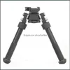 Conjuntos de ferramentas manuais profissionais Bt10-Lw17 V8 Atlas 360 graus Ajustável Precisão Bipod Qd Mount para Rafile Caça Automóveis Motorcyc Dhhsl