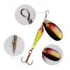 Iscas Iscas LUSHAZER Pesca spinner isca 9g colher isca iscas de metal agudos gancho isca artificial peixe wobbler alimentador carpa spinnerbait 231017