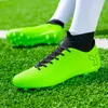 Sukienka buty fniadia wysokiej jakości buty piłki nożnej przeciwpoślizgowe buty treningowe Fustal Buty zużycie butów piłkarskich Chuteira Society Campo Futbol Sneakers 231016