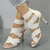 Sandali donna estate bohemien fatti a mano scarpe con tacchi alti 2023 abito sexy pompe da festa casual comodo Mujer Zapatos