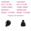 Stainlese Steel Or Aluminum Screw Caps Thread Adapter 1-3/16X24 Cup Fitting Adpater 1/2X28 5/8X24 For 6.9 Inch Kits Drop Delivery