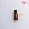 10 ml Mini Amber Glazen Flessen met Lekvrije Stop Vloeibare Potten Essentiële Olie 24 stks/lotgood aantal Bxoqb