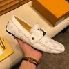 40 stil Echtes Leder Männer Schuhe Casual Luxus Marke 2023 Herren Designer Loafer Mokassins Atmungsaktive Slip auf Boot Schuhe zapatos Plus Größe 38-46