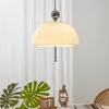 Kroonluchters Led Hanglamp Scandinavisch Glas Witte Kroonluchter Retro Creatieve Postmoderne Slaapkamer Restaurant Bar Cafe Decoratie Sfeer Klein