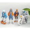 Dekorativa föremål Figurer Harts Skeleton Doll Halloween Decoration Home Crafts Trend Street 231017