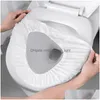 Toilet Seat Covers Sublimation Disposable Mats Non-Woven Toilets Papers Waterproof Matic El Toiletes Er Boutique Maternity Mat Drop Dhmur