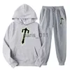 Herenbroeken Trainingspak voor heren Met capuchon 2-delige set Hoodie Sweatshirt Joggingbroek Sportkleding Joggingoutfit 2-delig Sportkleding Trainingspak x1017