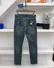 2023 autunno e inverno ultimi jeans firmati moda design del foro bellissimi jeans a matita jeans da uomo di marca di lusso di alta qualità