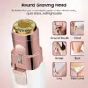 Wenkbrauw Trimmer 2 in 1 Elektrische Pijnloos Eye Brow Epilator Voor Vrouwen Make-up Mini Scheerapparaten Draagbare Ontharing Scheerapparaat 231016