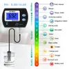 PH-метры Профессиональный точный pH-метр для аквариума Многопараметрический монитор качества воды Онлайн-монитор pH Ацидометр Вилка США/ЕС 231017