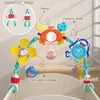 Mobiles# Baby Toy Wtrysle Arch Arch Musical Regulowany klip Crib Mobile Hanging Bell 0 12 Miesięczne zabawki edukacyjne dla noworodka Prezent Q231017