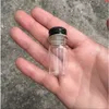 22*40*14mm 7ml Mini Glass Bottles Aluminium Screw Cap Transparent Empty Cosmetic Containers Jars 100pcsgood qty Hwpeo