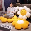 Oreillers en peluche coussins doux en forme de tournesol, coussin de chaise à fleurs de marguerite pour sa plante, décor de bureau, tapis de sol, décoration de canapé, jouet 231016