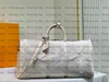 M23108 Puffy Shearling Keep Bandouliere 50 Klasyczne Teddy Duffel Torby Męs