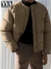 Parkas pour hommes hommes hiver épais chaud court ample veste décontractée pardessus haut Style coréen mode surdimensionné mâle Parka kaki 231017