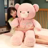 80/100cm 새로운 뜨거운 고품질 테디 베어 박제 동물 곰 봉제 장난감 베개 아이 인기 애인 생일 아기 선물
