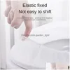 Toilet Seat Covers Sublimation Disposable Mats Non-Woven Toilets Papers Waterproof Matic El Toiletes Er Boutique Maternity Mat Drop Dhmur