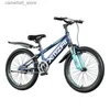 Велосипеды Односкоростной горный велосипед для детей с амортизацией, подходит для детей старше 6 лет, 20 дюймов, самостоятельная бесплатная доставка Q231018