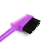 Brosse à bords Double face 3 en 1, brosses de contrôle des bords pour Salon de coiffure de bébé, peignes, outils de beauté ZZ