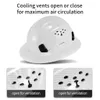 Fietshelmen LOEBUCK koolstofvezel veiligheidshelm met volledige rand en CE-bril anti-botsingshelm voor bouwplaatsen GM850 231017