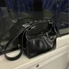 Sac à main gothique noir à bandoulière, portefeuille esthétique, sac à main à bandoulière, fourre-tout zippécatlin_fashion_bags