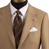 Więzi dla mężczyzn krawat krawat Zielone paski krawaty Business krawat Zometg Ties ZMTGN2527