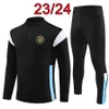 Man Soccer Tracksuit 2023 2024 City Men and Kids Football Tracksuit Kits Haaland de Bruyne Foden Training Kit 23 24