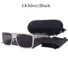 Vindtät metallram Polariserad modetrendsolglasögon för kvinnor Män utomhussport som kör högkvalitativ mäns UV400 -cykling solglasögon