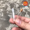 2ml mini cam şişe manyakları mantar veya kauçuk tıpa küçük şişe dekorasyon el sanatları flakonları kavanozlar hediye diy 100pcsgood miktar stlqu