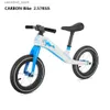 Bikes Ride-Ons Rolling Stone Carbon Fiber Children Baby Balance Bike Toddler walk slide bike 12" Carbon ultralight 2.57kgs Q231017