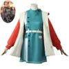 Costume de Cosplay Regulus inversé, perruque, chapeau, lunettes de soleil, Anime institutum Lorentz, tenue rouge et verte, Costume de jeu de rôle d'halloween