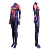 2099 Spider Costume Superhero 3D Digital Printed Spider Bodysuit With Mask Halloween Zentai Suit for Womenanime Costumes