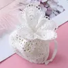 Gift Wrap 10 30 50pcs Round Hole Lace Bag Jewelry Storage Milk Yarn Bundle Pocket Drawstring Bags Packaging Party Wedding Favors gift 231017