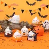 Blind box Ramdom 1 Box Halloween Edition Molang PVC Action Figure Pop Speelgoed Kawaii 5 cm Molang Kamer Auto Decoratie Cadeaus voor kinderen 231016