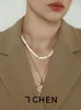 Choker Filipino Muschel handgemachte Perlen Halskette Halsband Kette europäische und amerikanische Mode INS Premium Schmuck