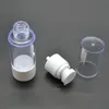 20st/parti 15 ml som plastemulsionskräm luftlös liten påfyllningsbar flaska tom kosmetiska provförpackningsbehållare SPB106 dilsh bcedf