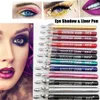 Ombretto Multi Funzione Liner Penna Evidenziatore Impermeabile Glitter Matte Eyeliner Matita Trucco di bellezza per labbra a lunga durata 231017