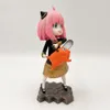 Finger Toys 17cm Spyfamily Anya Forger Anime Figure Chainsaw Man Pochita Action Figur Spy Family Figur Collectible Model Doll Toys Gift Högsta version.