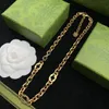 Luxury Gold Necklaces Fashion jewelry G Necklaces & Pendants Wedding Pendant Necklaces