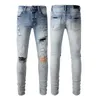 Summer Jeans Hole 2023 New Style Designer Jeans Brodery Självodling och små fötter Fashion Jeans Blue Black 15 Styles Mens Jeans Hip Hop Fashion Pants