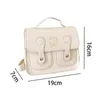 Mode enfants sac à dos mignon ours enfants filles garçons sac d'école en cuir Pu Vintage coréen bébé sacs 5 couleurs 231017