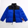 Hommes hiver femmes épissure à capuche broderie doudoune chaude Parka manteau hommes Puffer Jack lettre impression vêtements d'extérieur impression multicolore 885