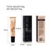 DEROL Concealer Foundation Toning Liquid Makeup Brightening Moisturizer Oil Control Waterproof Foundation