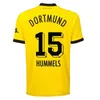 23 24 24 Dortmund Soccer Jerseys Borussia Haaland Kamara 2023 2024 Specjalna koszula piłkarska Reus Bellingham Hummels Reyna Brandt Dortmund Men Kit Kit