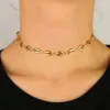 2019 nuovo stile boho Hawaiian Sea Shell Choker Gioielli Bohemian Beach Nappa Collana Catena d'oro per le donne Collare Chocker regali261q