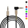 Universal 3,5 mm pomocniczy kabel audio szczupły i miękki kabel Aux do słuchawek samochodem domowym stereos 12 ll